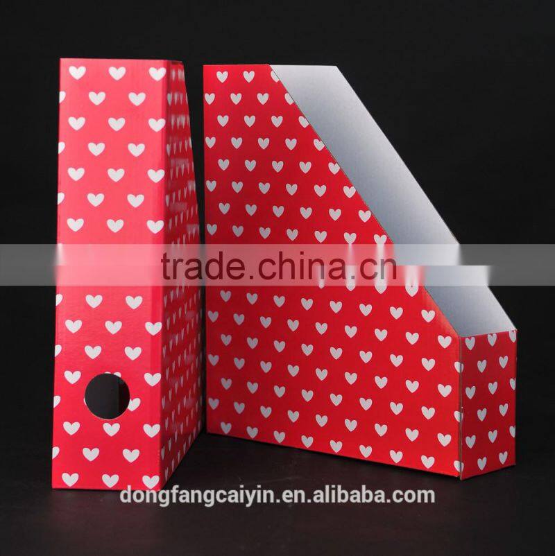 high quality corrugated cardboard file box