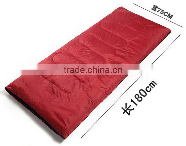 Colorful waterproof best adult sleeping bag