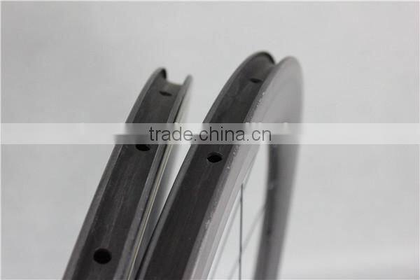 56mm carbon bike wheels Chinese carbon fiber wheels W56C