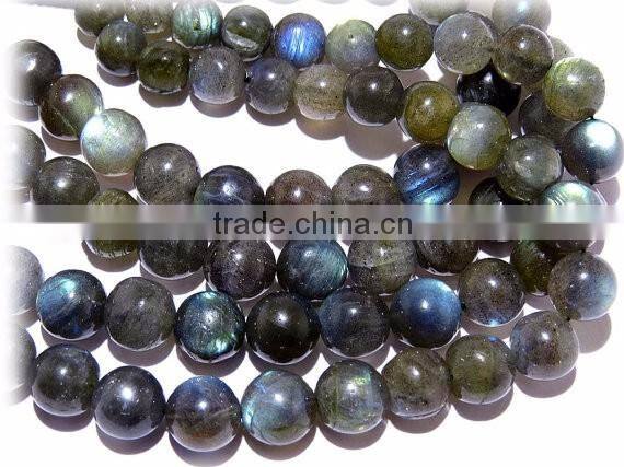 Labradorite Smooth Beads Roundell Shape 8x11.5mm Approx 18''Inch Good Quality On Wholesale Price.