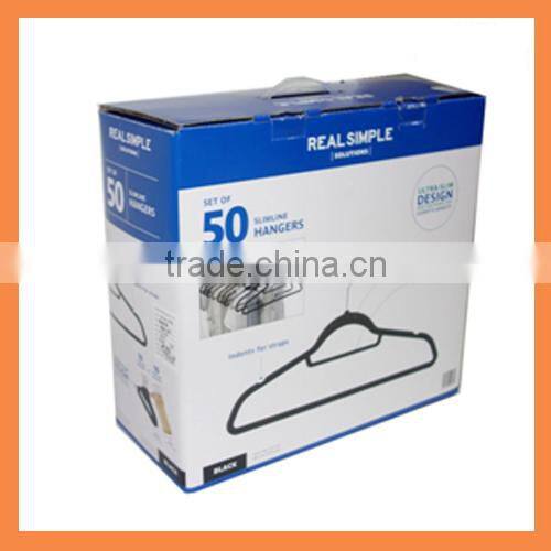 02-9376 50pcs Flocking Hangers Set