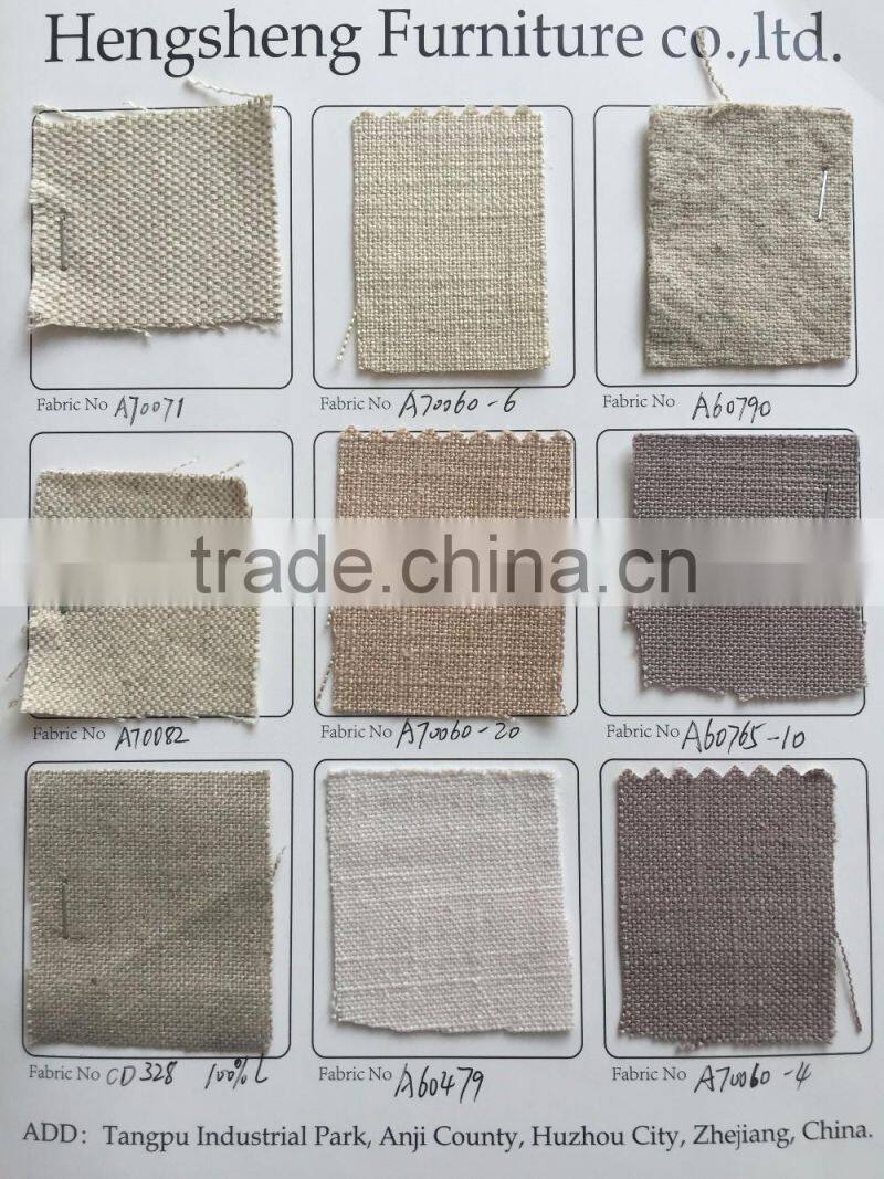 French style fabric bed luxury furniture king size bed