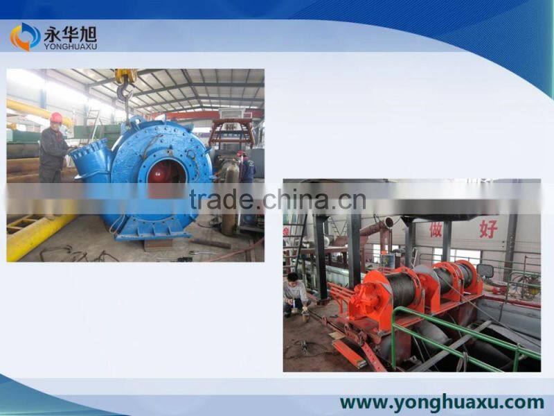 18 inch 24 inch used construction machinery underwater hull cleaning river sand gold dredger cutter suction dredger