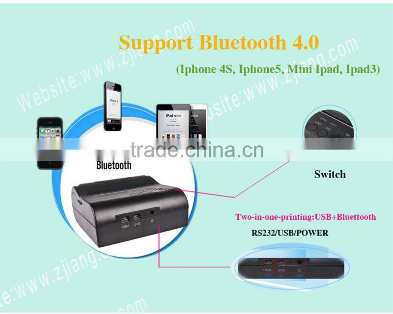 Mobile pos with printer wireless pos printer