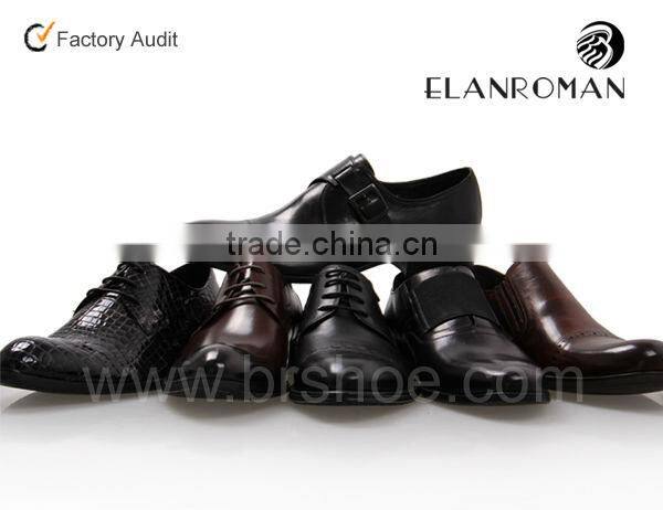 Men fashion latest leather men shoes