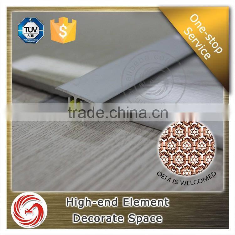 expansion joint system t shape cover strip flexible aluminium floor transition strips