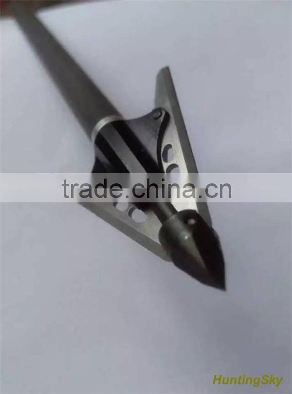 Hunting Broadhead 100Grain Expandable Broadhead Arrowhead For Archery Compound Bow Arrow