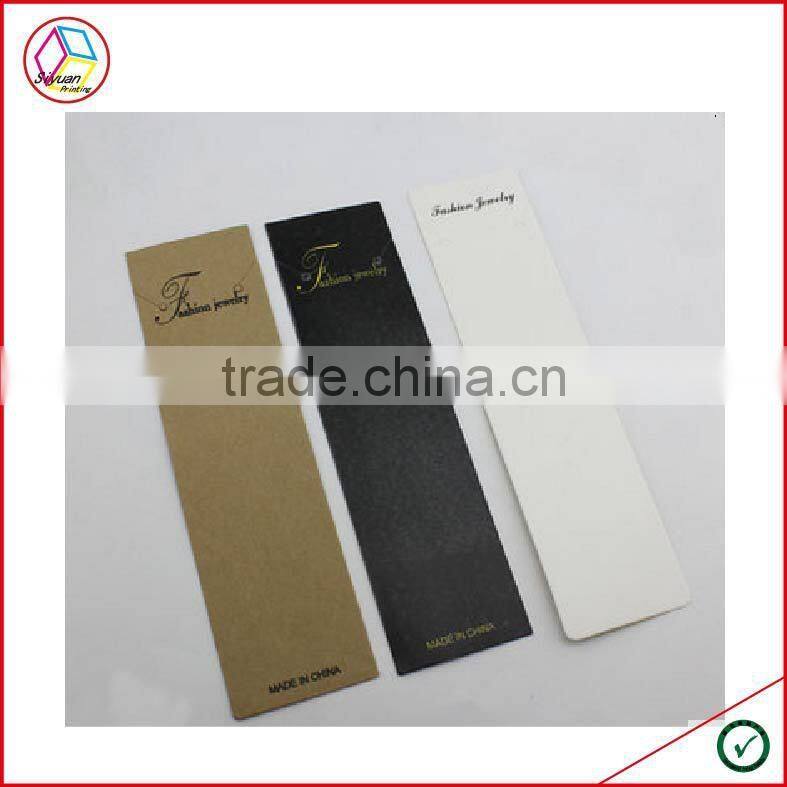 High Qualit Necklace Display Card Customized