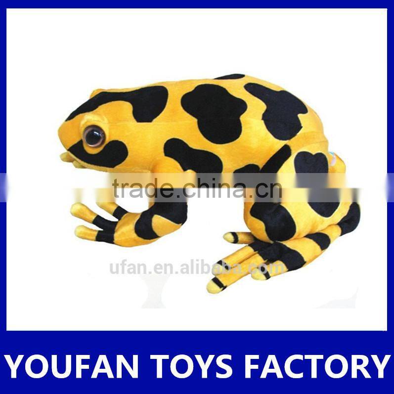 factory sale lifelike soft stuffed toy plush animal frog