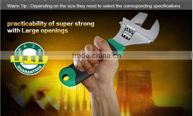 LAOA 6InchMini Wrench Monkey Wrench Household With Scale Adjustable Spanner Hardware Tools