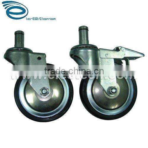Anti-static caster, SWIVEL CASTER,conductive, for cleanroom chair