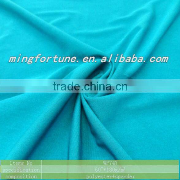 2013 super polyester/spandex knit fabric/4 way stretch nylon spandex fabric