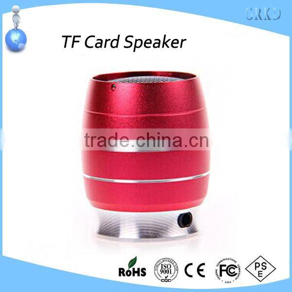New promotional mini mp3 speaker with micro sd card support