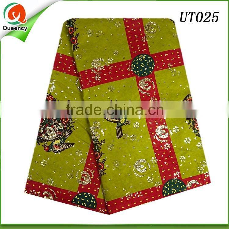 queency african wax prints fabric 6 yard on sale wax hollandais