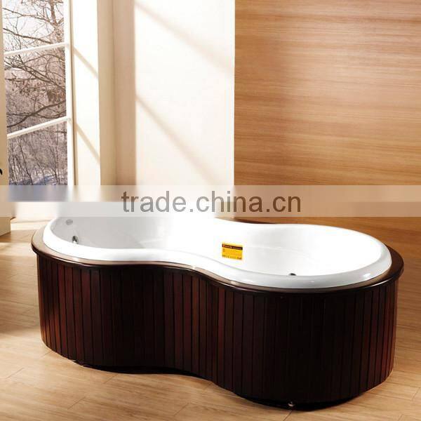 Freestanding bathtub 2 person jetted bathtubs
