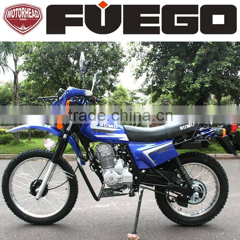 Cheap Enduro Dirt Bikes 200cc 250cc With Knobby Tires Silence Exhaust Muffler Number Plates Motorcycles