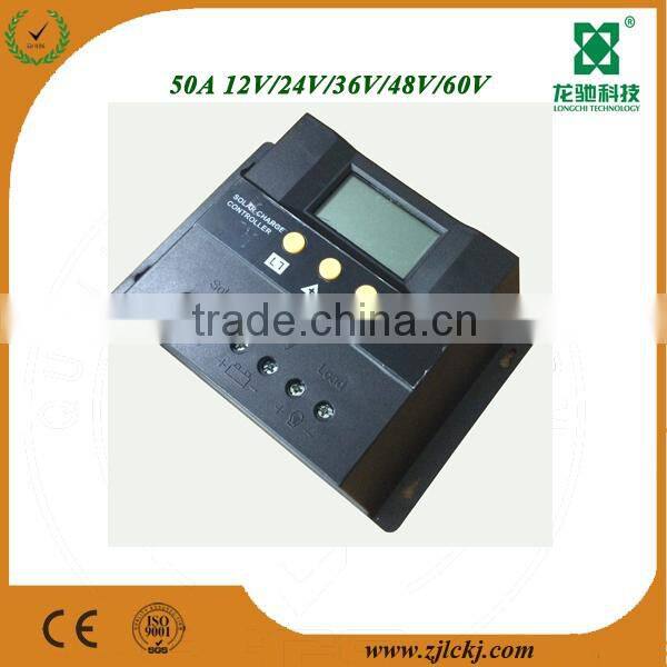 LCD display 50A PWM charge controller