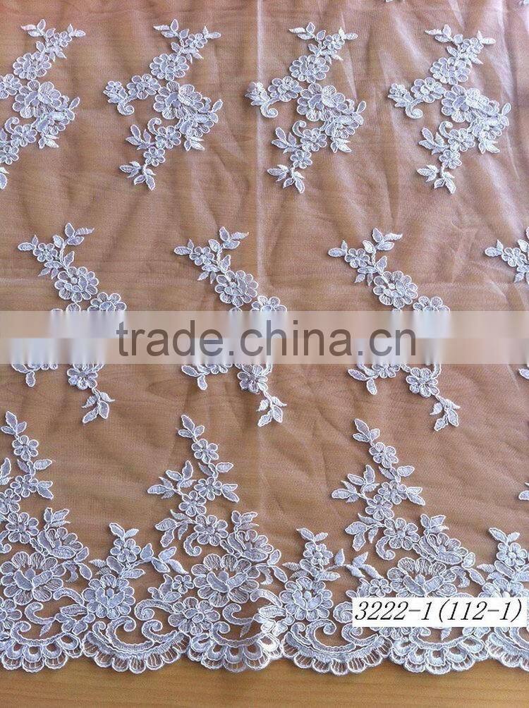 Design new products corded wedding lace