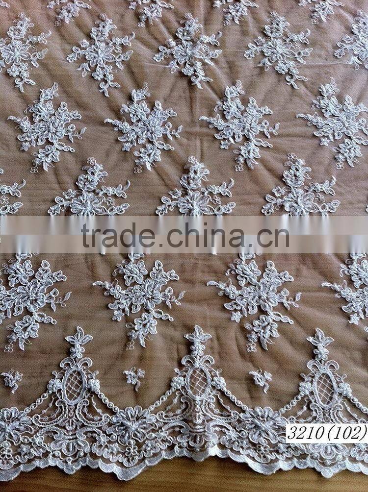 Contemporary best selling cord wedding lace