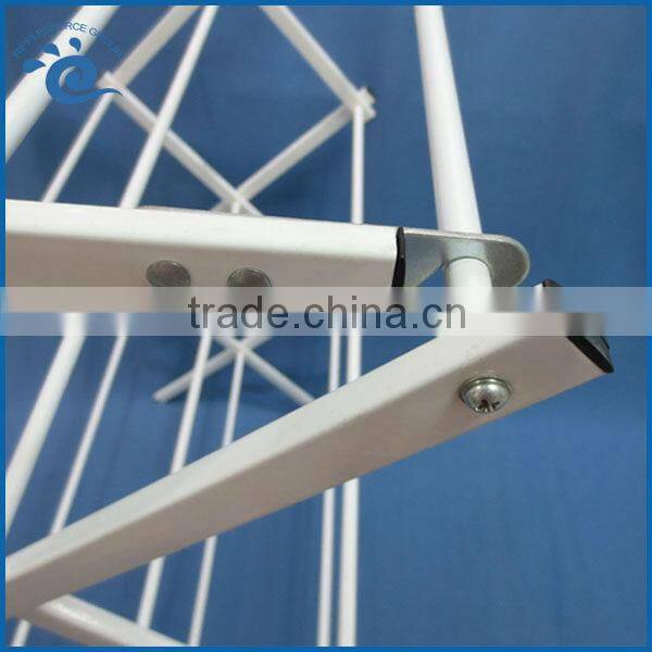 Foldable Clothing Rack Supplier RS43B014 72.5*36*109cm Powder Coated Steel Clothes Airer X Type