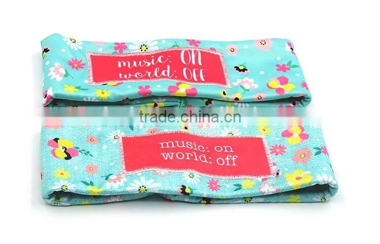 Fabric forehead hoop wearing headphones hoop sleeping earbuds headphones