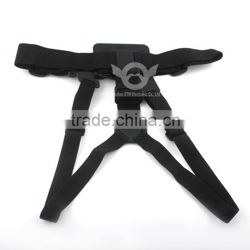 A model:Chest Mount Harness chest body strap for GoPro Hero 2/3/3+/4/4 Session gopro head strap