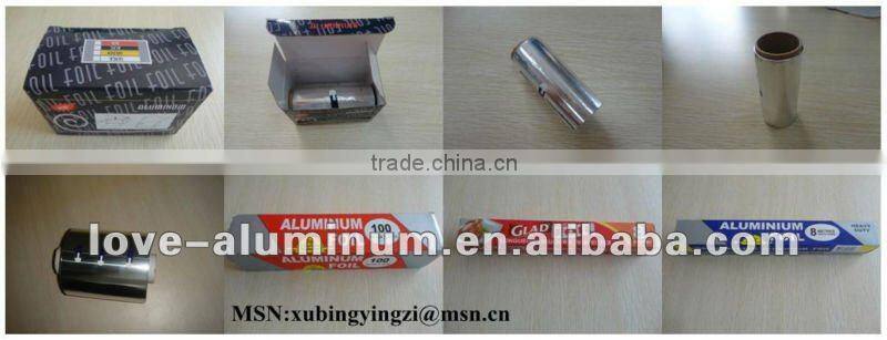 high-quality small aluminum foil rolls(9-20mic)