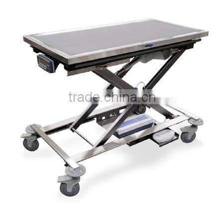 Mobile Animal Lift Table with Scale
