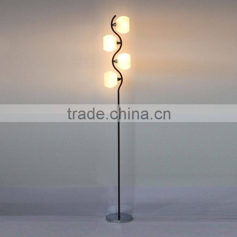 glass floor lamp for home