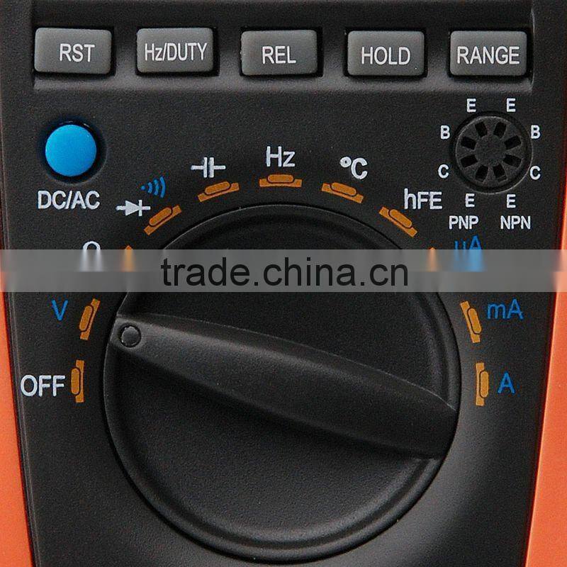 VC97 Tester Thermometer Resistance AC DC Ohm Hz C 4000Count Voltmeter Multimeter