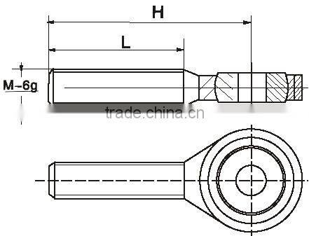 load Cell accessory thread rod end joint bearing