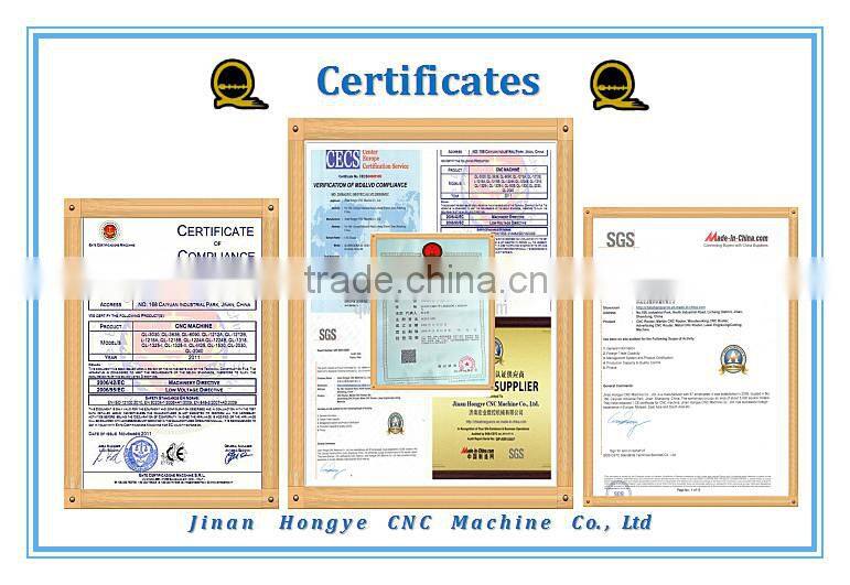 CE approved Working area 1300*2500mm machine with 4 axis cnc 1325