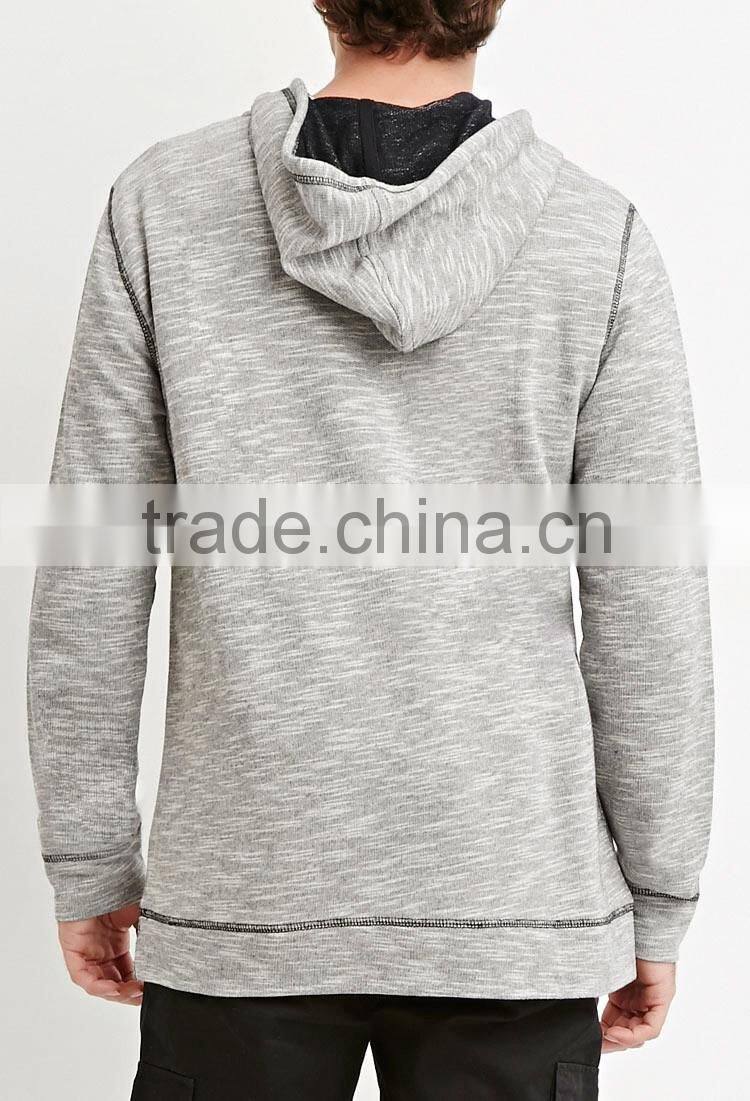 Spring Adult Sporty Pajama Top Men's Cheap Hooded T-Shirts