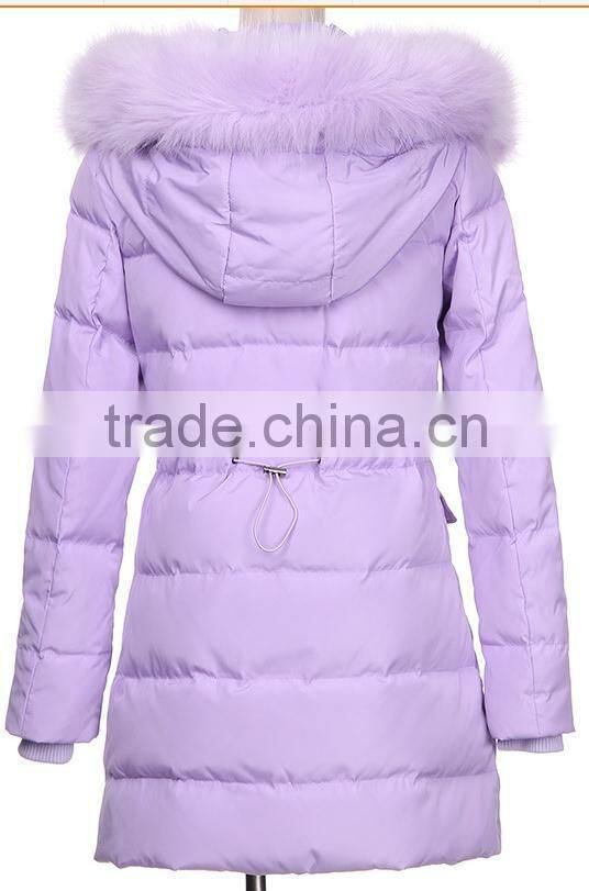 wholesale Korean female long down jacket