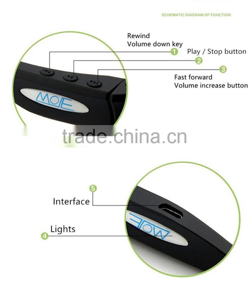 Mobile Phone Partner Sports Sunglasses Stereo Bluetooth Wireless Headset