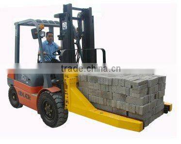 forklift attachment brick clamp
