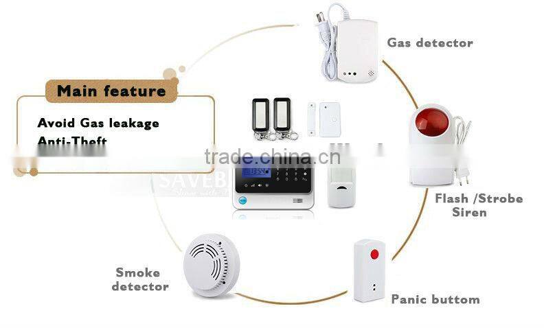 Outdoor Burglar Alarm Siren &Blue siren GS-SS02B