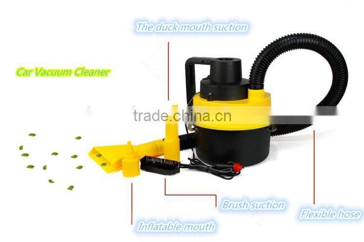 car accessaries car 12v portable car vacuum cleaner with 3m wire