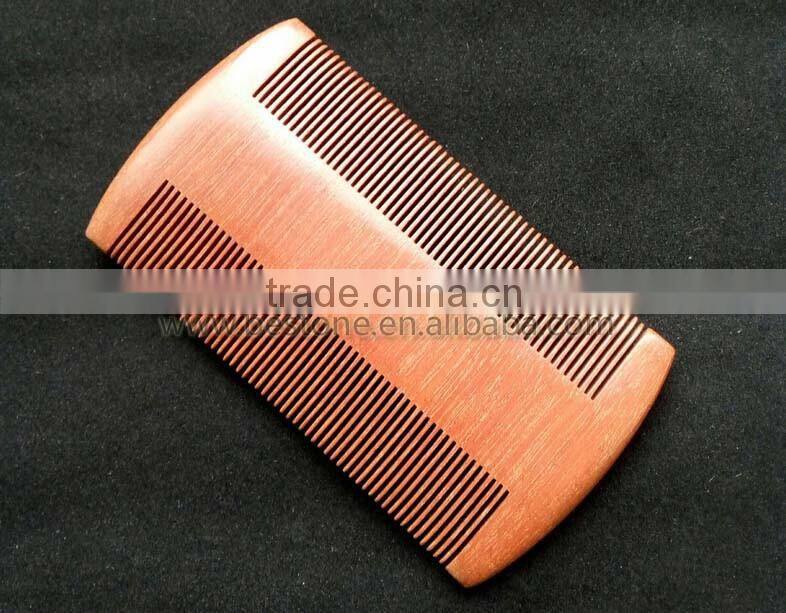 Fine Wood Pocket Beard Comb