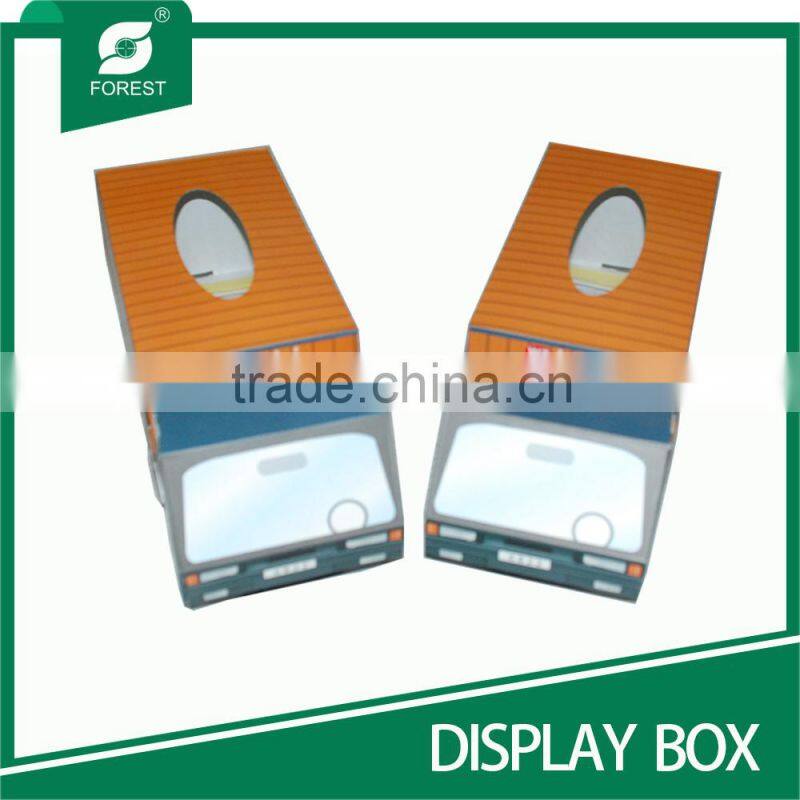 CARDBOARD PAPER DISPLAY BOX FOR SHIPPING TISSUE PEPR PACKING BOX