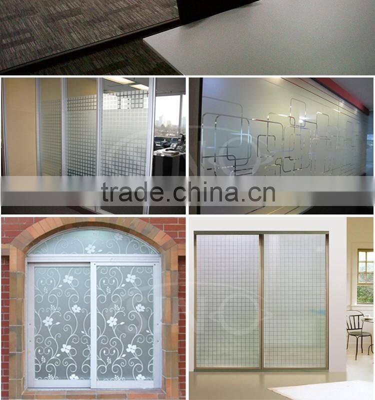 WB50 Wholesale Office PVC Window Static Glass Film Decoration Stickers