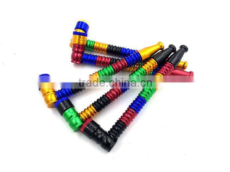 2015 YiWu GangTe hot selling smoking pipe 5 section pipe