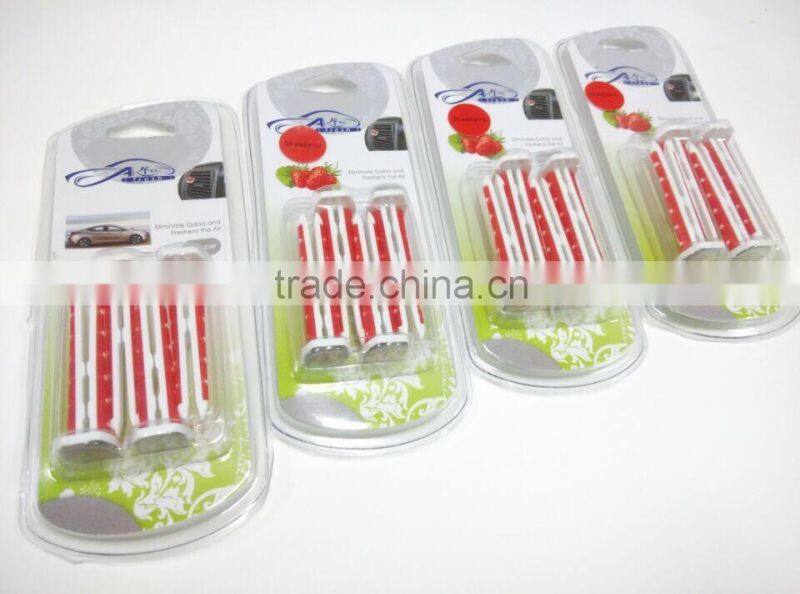 2015 aroma car perfume for air condition vent freshener