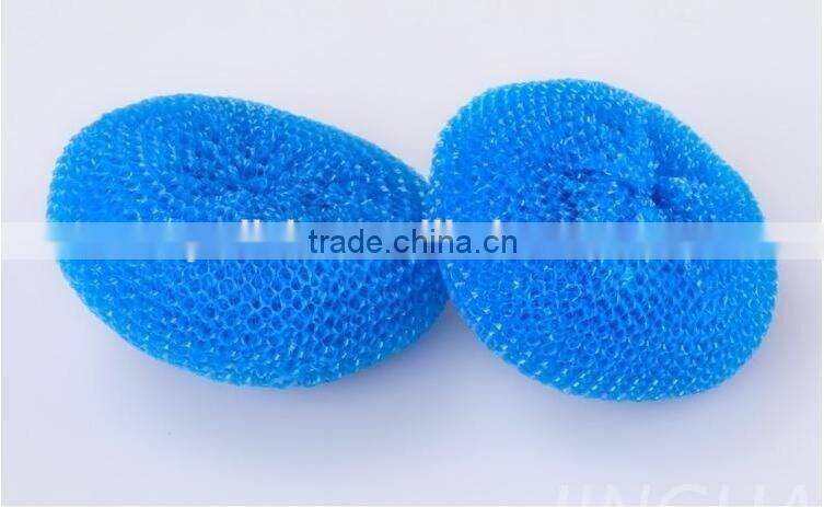 Household daily necessity products kitchen plastic mesh scourer
