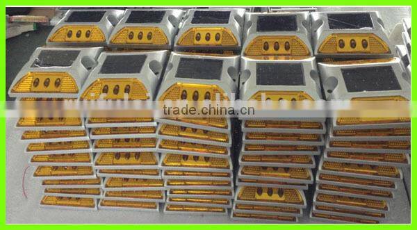 waterproof solar powered LED flashing studs