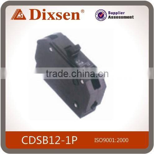 CDSB13 1P black micro circuit breaker