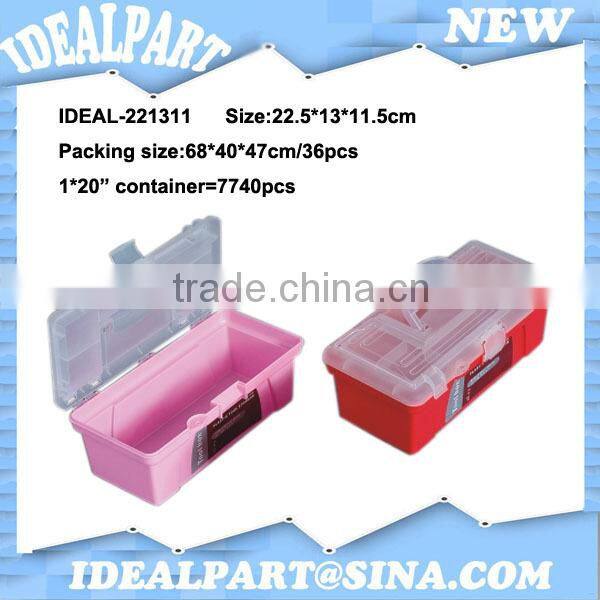 Plastic casket jewel box