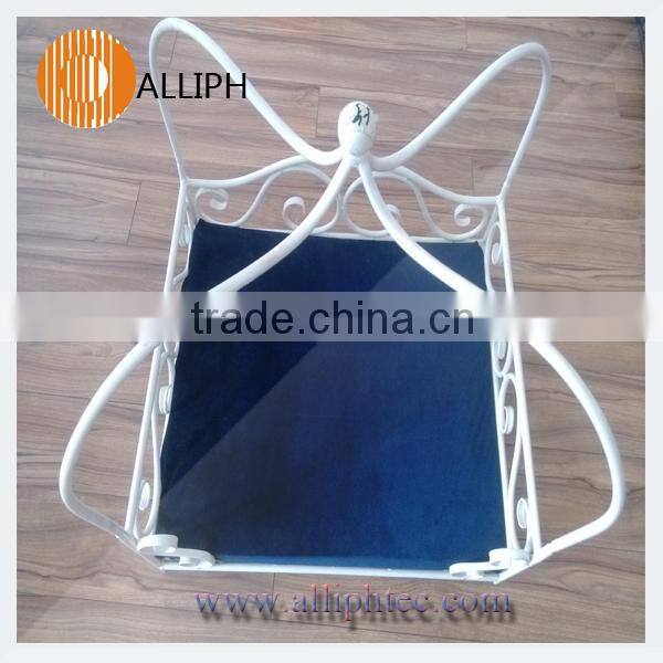 Wrought Iron Pet Bed with cosy cushion