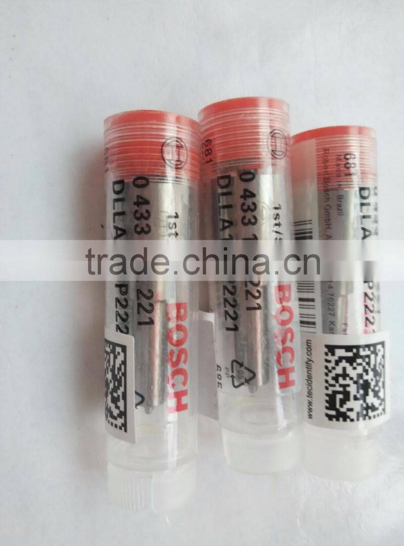 High quality Diesel fuel nozzle DLLA148P2221, Auto injector nozzle DLLA148P2221