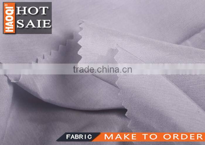 china wholesale interweave 50%R 50%V FUCHUN RAYON TAFFEAT fabric for fashion lady dress fabric